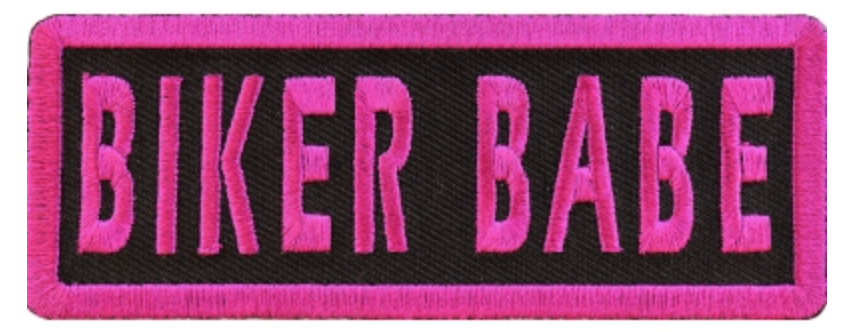 Biker Babe Patch